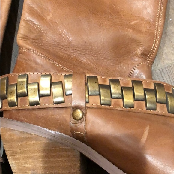 Naughty Monkey Sz 7 leather boots - Picture 3 of 4